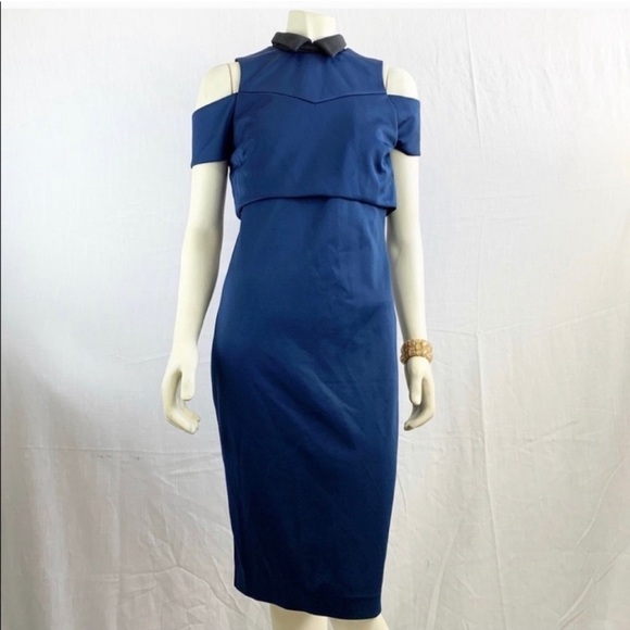 ASOS maternity nursing blue dress size 6 - Picture 3 of 8